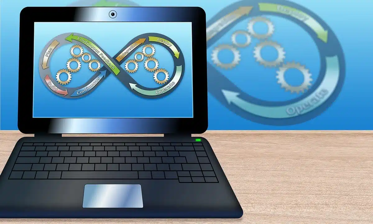 Interfaz de software de facturación conectada a una plataforma en la nube