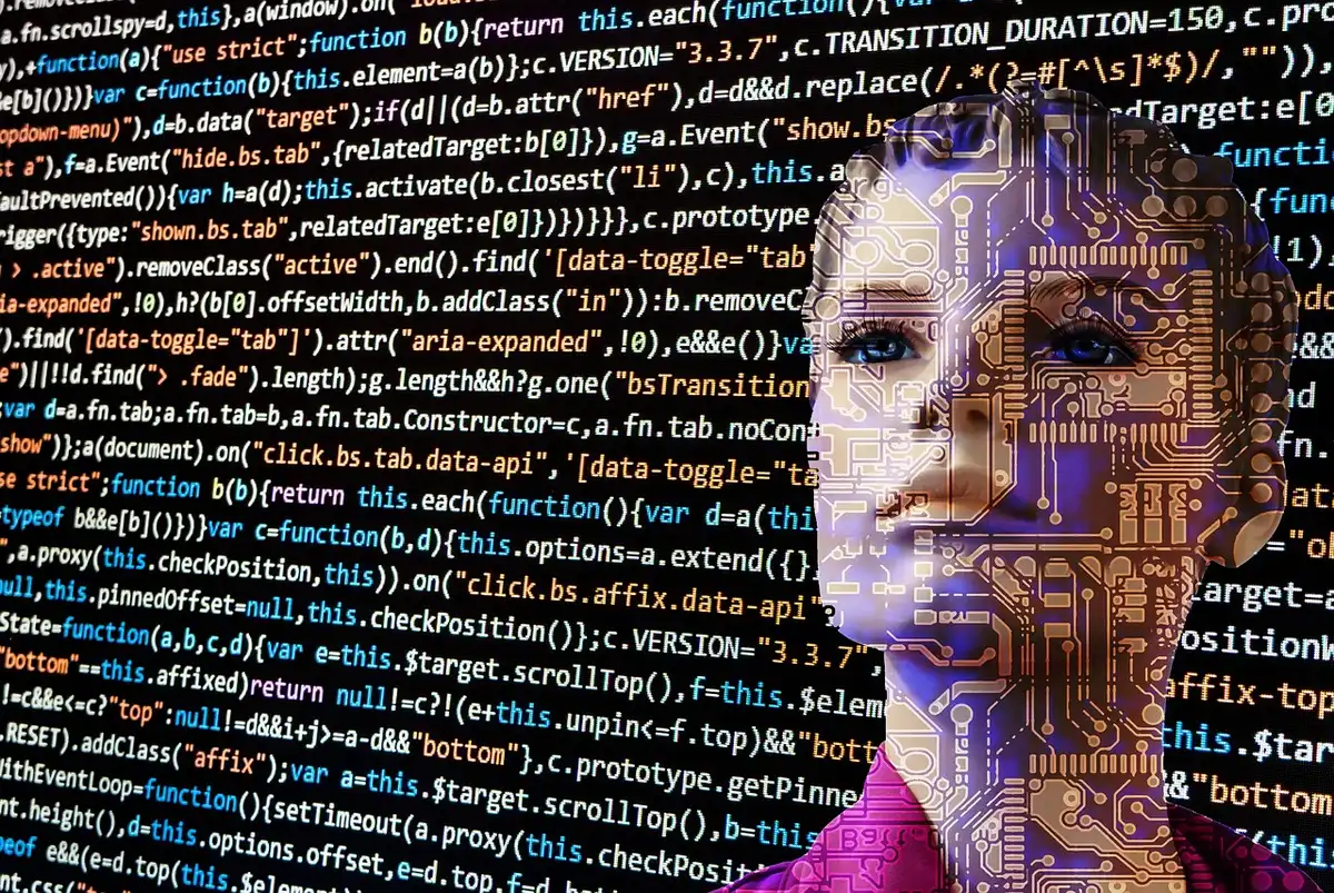 Pantalla con código Python y gráficos de bioinformática